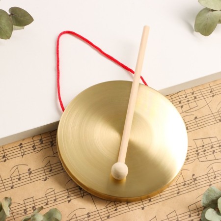 Musical instrument Gong Music Life 15 cm, Kolotushka in the kit