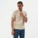 T-shirt (Polo) Male Minaku Regular Fit: beige color, river 54