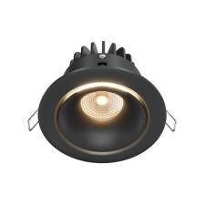 The built-in lamp Technical DL031-L12W3K-D-B, LED, 12 W, 98x98x75 mm, 760 lm, 3000k, black