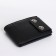 Male purse on a magnet, black color