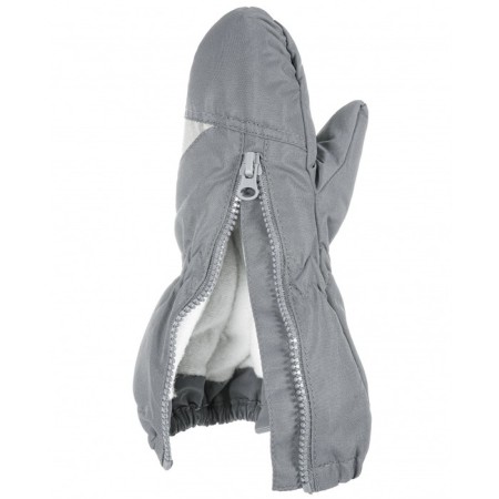 Mitten children, gray color, size 10 (1-2 years)-2
