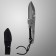Throwing knife "Hornet" 23cm, blade 106mm/4mm, silver