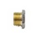 The plug Aquasfera 9017-03, 1 ", external thread, nickel-plated brass