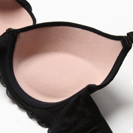 Women's bra, black color, size 80V-4