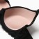 Women's bra, black color, size 80V