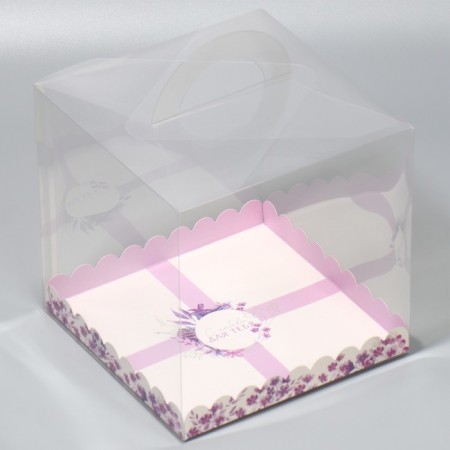 Confectionery box, chest, packaging, “with love for you”, 20 x 20 x 20 cm-2