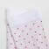 Women's socks Micro Pois 70 den, white/red color (Bianco/Rosso), size 36-40