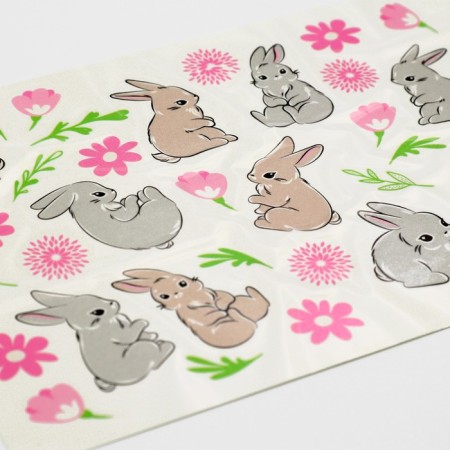 Translated pictures for decorating eggs "Tenderness", 15 x 10 cm.-2