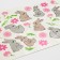 Translated pictures for decorating eggs "Tenderness", 15 x 10 cm.