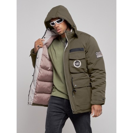 Winter jacket, size 54, khaki color-15