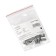 A set of mounts for the profile alm003S-2M, 10 pcs