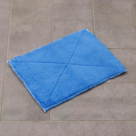 Nozzle for a mop-vel of the share art. 1723574, 28 × 24 cm, microfiber, blue color