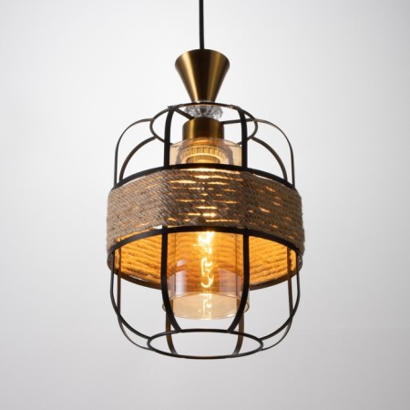 Lamp Bayerlux 2106/1bk E27 40W Black 15x15x100 cm-1