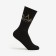 Women's socks, black color/crown, size 35-37