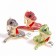 Soft toy "Snake", shiny, on a suspension, 7 cm, color mix