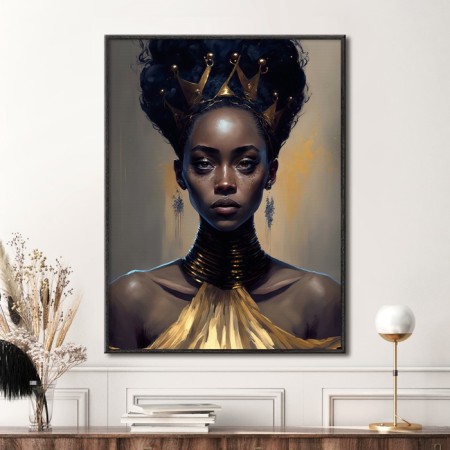 Reproduction of the painting "Diva Art", 58x78 cm, frame 20-010d-4