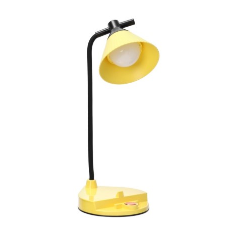 Parasol table lamp LED, from USB/AKB 6 W, Sensor 3000-6000 yellow 14x10x37 cm Risalux 100634-12