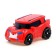 Autobot robot, transforms, red color
