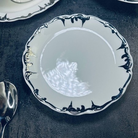 Set of plates Lenardi Argento, D = 16 cm, 6 pcs