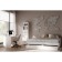Box rolling under the Orion bed, 60 × 60 cm, white color