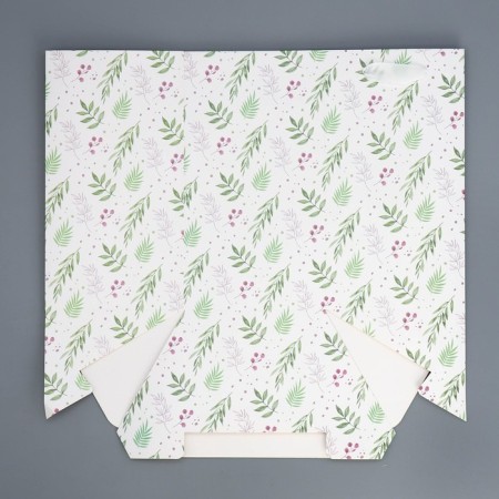 Gift package, packaging, "hexagon", 26.5 x 23 x 25 cm-4