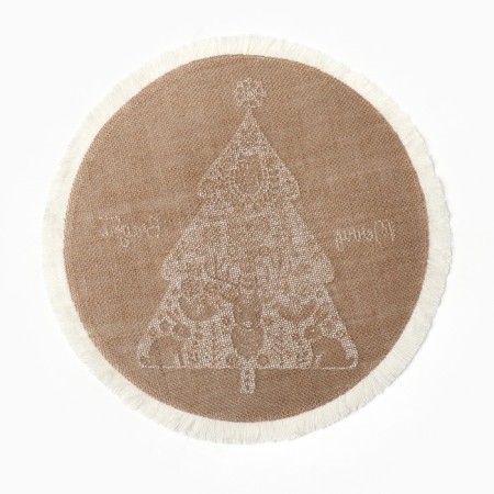 Набор салфеток 4 шт «Merry bright» цв.белый, 37*37 см-4