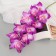 Artificial flowers "Amabilis orchid" 90 cm, lilac