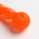 Toy "braid" large, 29 cm, rubber, red