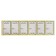 Cardboard price tag 150 pieces "Butterfly 6", 25 sheets in the set