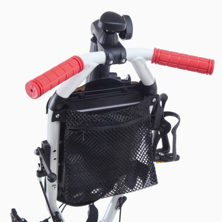 Tail for transporting bags for golf PGM, folding, aluminum, white-8