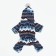 Zimovye jumpsuit for animals "Scandinavia", L (DS 28-30, OG 40-44, Osh 32 cm), mix