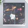 Scrapbooking paper bilateral "Cosmos" density 180 g 30.5x32 cm