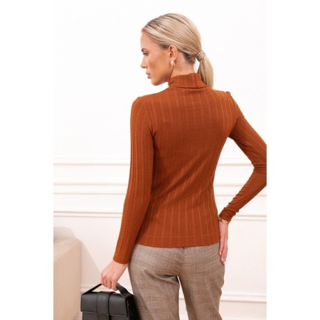 Women's turtleneck, size 48, brown color 60661-1