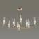 Ceiling chandelier Kamilla E14 10x40W