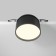 Built-in lamp Technical DL024-12W-DTW-B ONDA, 85x85x66 mm, LED, 12W, 640LM, black color black