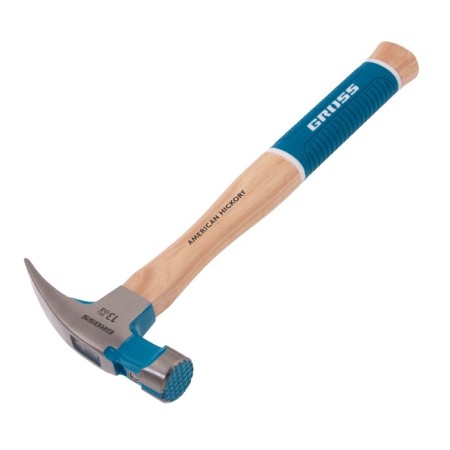 GROSS 10413 gvo hammer, magnet, rubberized handle, 380 g