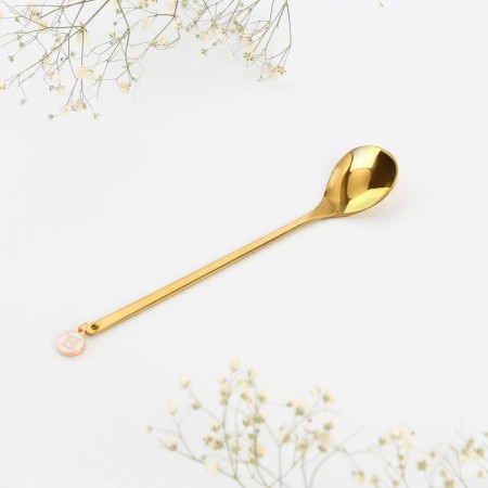 A nominal spoon with a suspension "Natalia", 14 x 8 cm-3