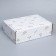 Box Gift team, packaging, "branches", white, 27 x 21 x 9 cm