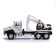Metal “crane” truck, inertia, doors, light and sound are opened