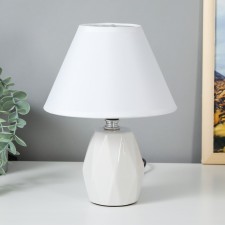 Board lamp 16877/1wt E14 40W white 18x18x24 cm Risalux