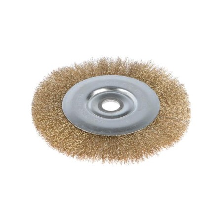 Metal brush for ushm scrap, flat, landing 22 mm, 200 mm
