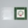 Makarun box “Miracle will happen”, a wreath, 12 x 12 x 3 cm, New Year