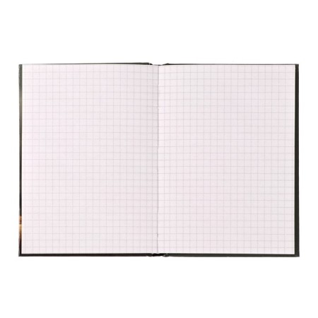 Notepad A6, 64 sheets in the Tiger cage, solid cover, offset unit-2