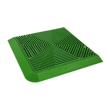 HELEX garden paths, 40 × 40 × 1.8 cm, green-1