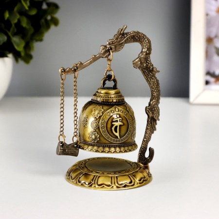 Bell-hong metal "Buddha" d = 4.8 cm 11.2x9.5x9.5 cm-2