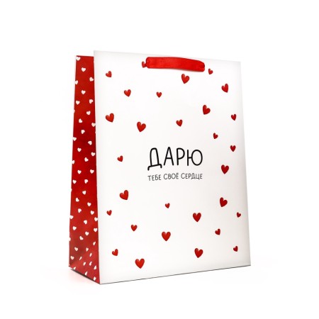 Gift Vertical Gift "I give you my heart", 26 × 32 × 12 cm-1