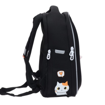 Barry -frame backpack Grizzly, 36 x 29 x 18 cm, with a key fob, black-3