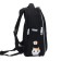 Barry -frame backpack Grizzly, 36 x 29 x 18 cm, with a key fob, black