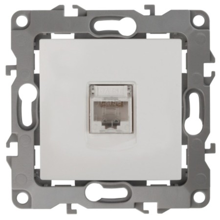 Information socket RJ45, IP20, ERA12, White