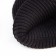 Women's hat minku with lapel, size 54-56, black color